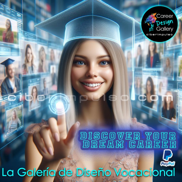 Joven dice "Visualizaré mi futuro profesional y encontraré la carrera adecuada para mí. 🏆"