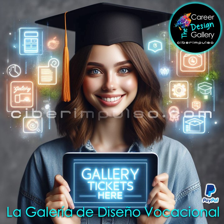 En la Galería de Diseño Vocacional de ciberimpulso jovenes exploran carreras y descubren detalles, requisitos, tendencias del mercado laboral, realizan actividades de autoconocimiento y de personalidad para descubrir su vocacion, pasion, habilidades; exploran carreras clasificadas por tipo de personalidad, campo profesional, area laboral; realizan un análisis para determinar cuales opciones son mas compatibles con sus intereses vocacionals, sus preferencias y personalidad.