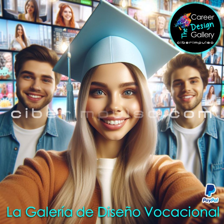Jovenes comparten selfie y encuentran su career match en la Galería de Diseño Vocacional