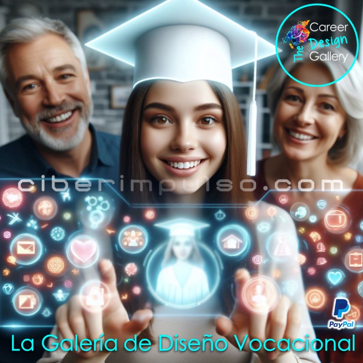 Padres familiares e hijos juegan para mejorar autoconocimiento y dialogo con los hijos para guiar jovenes y asus adolescentes; aprenden como elegir carrera, descubre su carrera ideal y definen que estudiar.