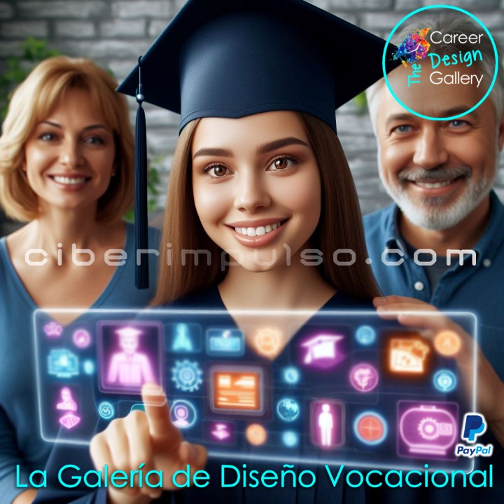 Padres familiares e hijos juegan para mejorar autoconocimiento y dialogo con los hijos para guiar jovenes y asus adolescentes; aprenden como elegir carrera, descubre su carrera ideal y definen que estudiar.