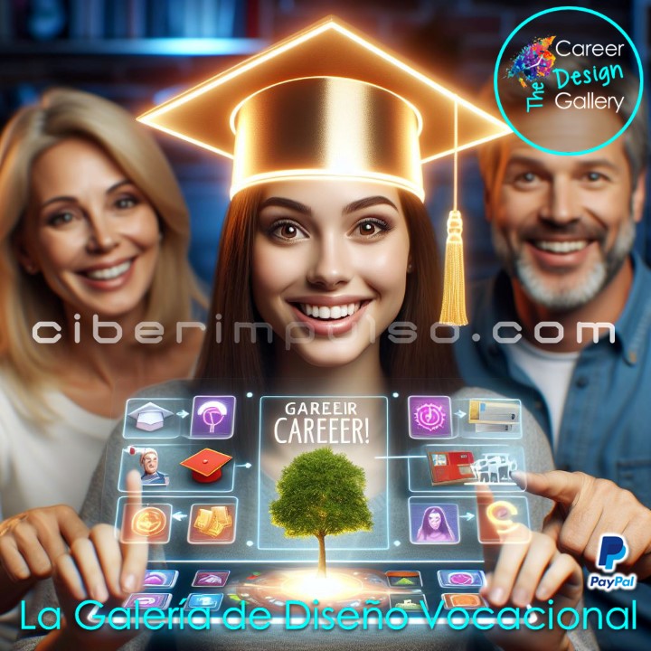 Padres familiares e hijos juegan para mejorar autoconocimiento y dialogo con los hijos para guiar jovenes y asus adolescentes; aprenden como elegir carrera, descubre su carrera ideal y definen que estudiar.