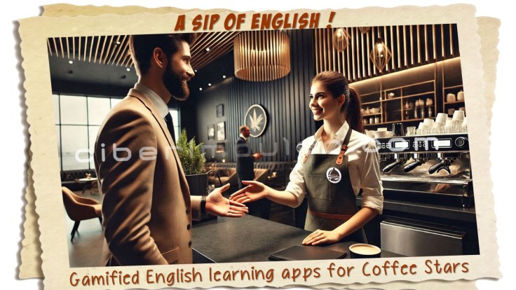 What specific English skills are most beneficial for coffee shop&nbsp;staff